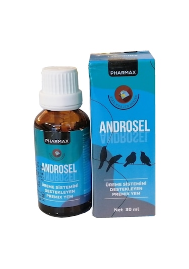 Pharmax Androsel Kuş Üreme Sistemi Desteği 30 ML