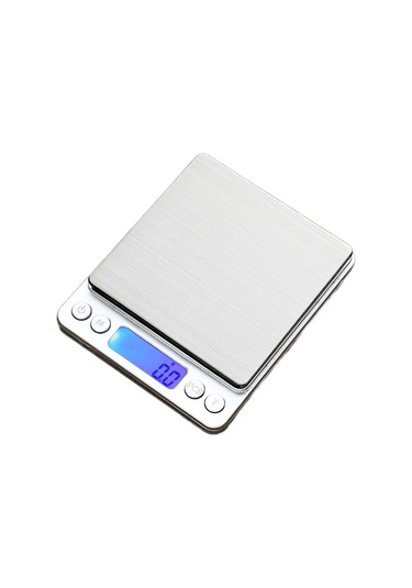 Dolıty Mutfak Terazisi Paslanmaz Çelik Tartı Cihazı Mini 1-kg Beyaz