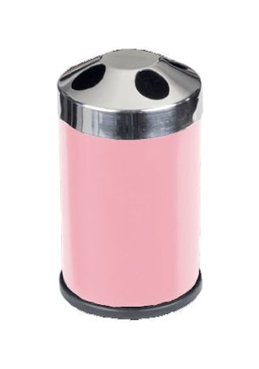 Paslanmaz Krom Pembe Diş Fırçalık Pembe