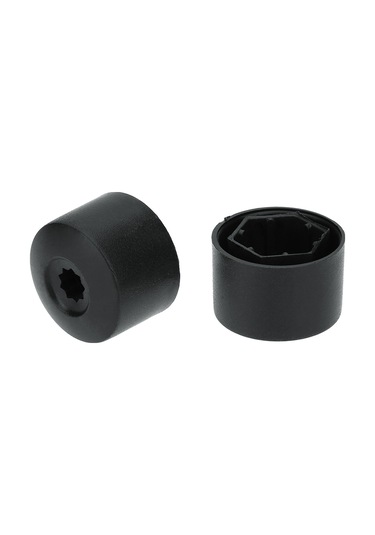Suofeng 17mm Yıldız Delikli Lastik Vida Toz Koruma Kapağı 20 Adet + 1 Araç, Vw, Audi, Skoda Uyumlu Plastik Malzeme
