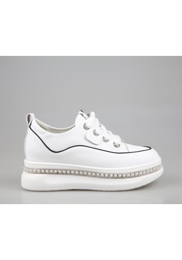 Guja 24k308-1 Beyaz Kadın Sneakers Beyaz