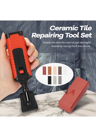 Seramik Karo Tamir Aracı Seti Çok Fonksiyonlu Dıy Tamir