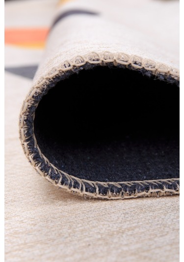 Funk Modern Dokuma Pamuk Polyester Renkli Halı (Al 399)