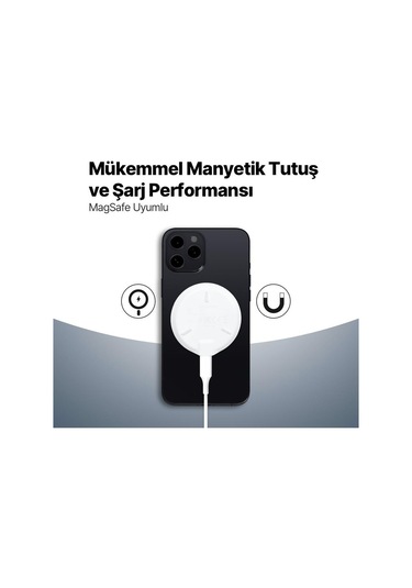 Ttec Aircharger M Pro Qi2/magsafe Özellikli 15w İphone Uyumlu/android Kablosuz Hızlı Şarj Aleti
