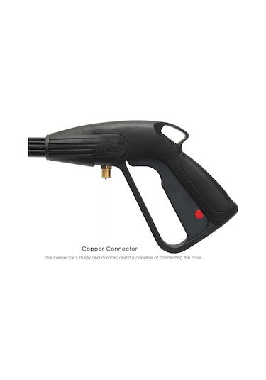 Monyee 160 Bar Basınçlı M14 Plastik-bakır Temizlik Aleti, Uzun Çubuklu Yıkama-sulama Spritesi Su Hortumu Hariç