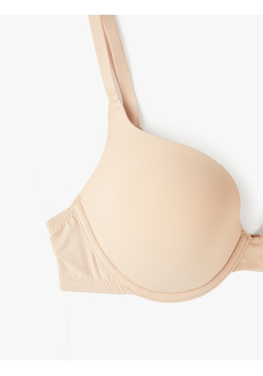 Koton Rahat Kalıp Desteksiz Balenli Sütyen Ten Rengi 6wlk10009mk Ten Rengi