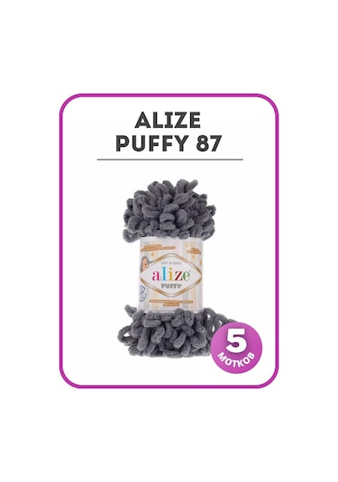Alize Puffy Alize Puffy 87 İplik, 5 Yumak 209959696
