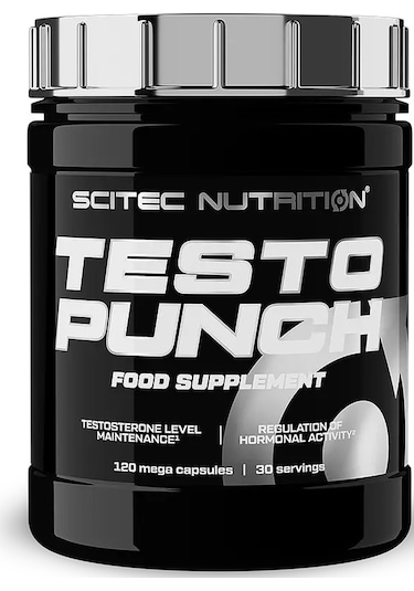 Scitec Testo Punch Daa Aspartic Acid+maca+fenugreek 120 Caps