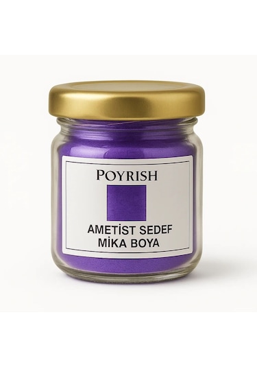 Ametist Sedef Mika Boya 50 Gr. Çok Renkli