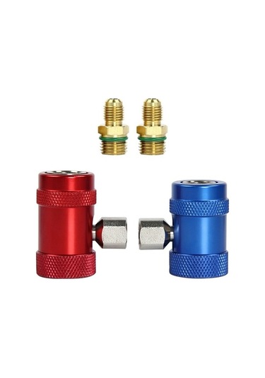 Novahub Araba Ac R1234yf Klima 90 Derece Hızlı Bağlantı Modülü