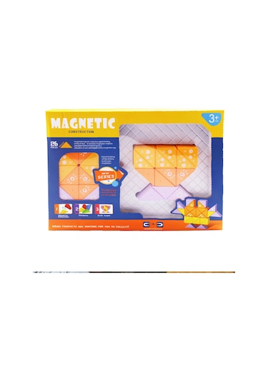 26 Parça Manyetik Bloklar 3d Puzzle Eğitici Zeka Oyunu - Mıknatıslı Yapı İnşa Seti