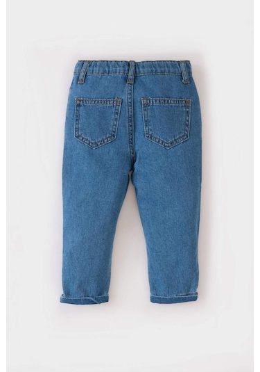 DeFacto Erkek Bebek Beli Lastikli Düz Paça Jean Pantolon A4099A525SPNM28