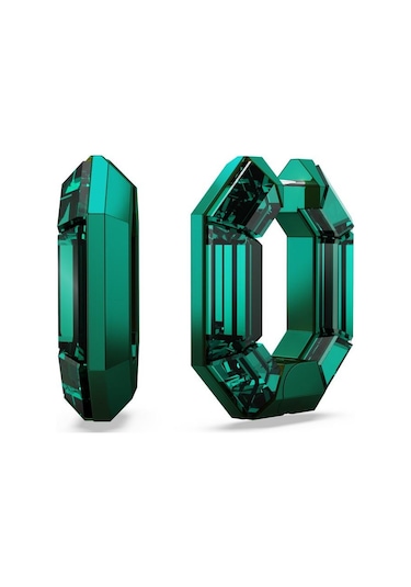 5680786 Swarovski Küpe Lucent:pe Mn Hoop Emer/pgn Çok Renkli
