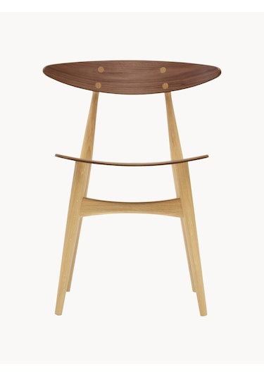 Ch33t Kayın Ahşap Sandalye - Hans J. Wegner Tasarımı, Danimarka Açık Ceviz