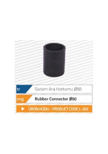 Gnc Kauçuk Sistem Ara Hortumu 50'Lik