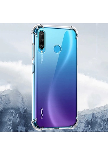 Huawei P40 Lite E Kilif Seffaf Nitro Anti Shock Kapak 433127491