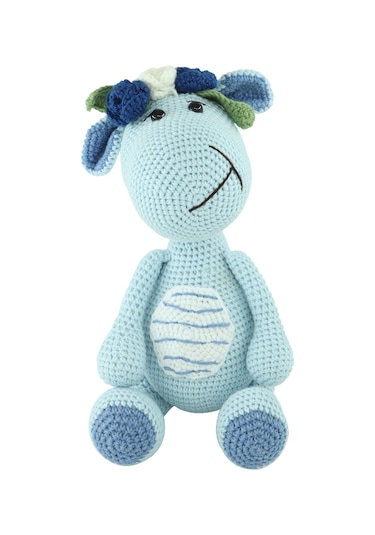 Amigurumi Mavi Dinozor