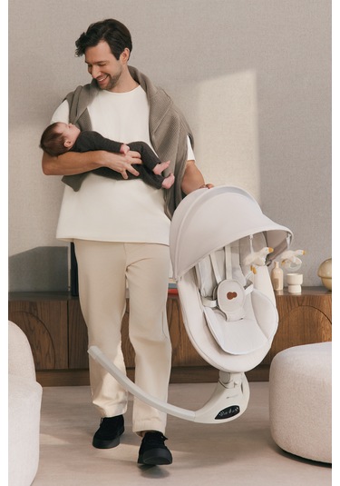 Kinderkraft Tulsy Elektrikli Bebek Ana Kucağı Salıncak