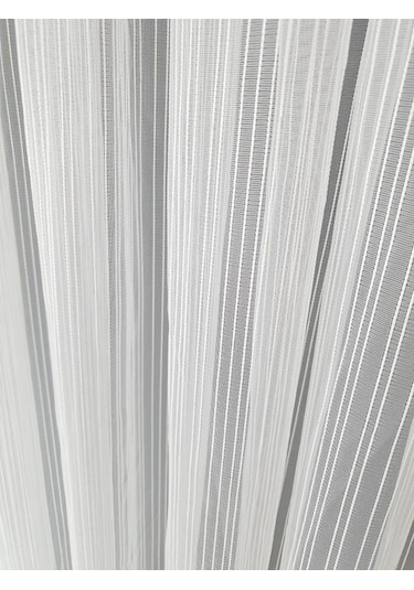 Bbb Zincir Ip Çizgili Modern Tül Perde Yüksek Kalite Et3001