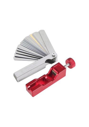 Sones Çoğu 10mm 12mm 14mm 16mm Bujiler İçin Feeler Ölçerli Buji Boşluğu Aracı Kırmızı