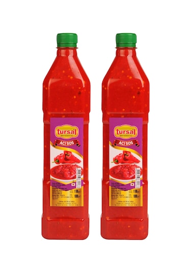 Tursal Acı Sos 2 x 1 KG