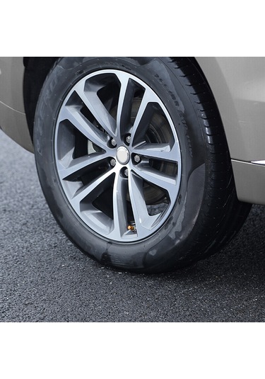 Youtek 4 Adet Aluminyum Fren Valfi Kapağı, Roket Desenli, Su Geçirmez, Evrensel Uyumlu, Araba-motosiklet-bisiklet İçin, Gold