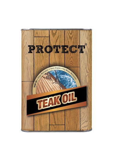 Ünlü Protect Teak Oil (1. Kalite Tik Yağı) 5L Tik