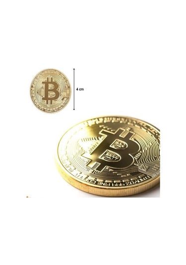 Bitcoin Madeni Para ANTRASİT RENK