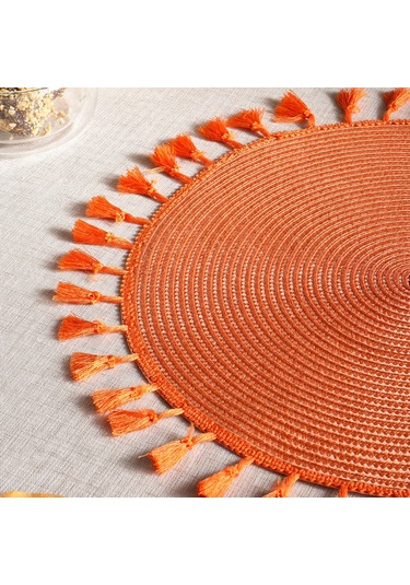 Karaca Molly 2'li Amerikan Servisi 38 Cm Turuncu Turuncu