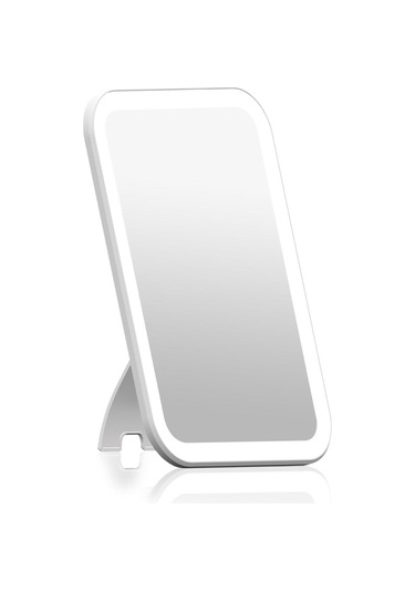 Polosmart Psc 20 Şarjlı Led Işıklı Makyaj Aynası Beyaz