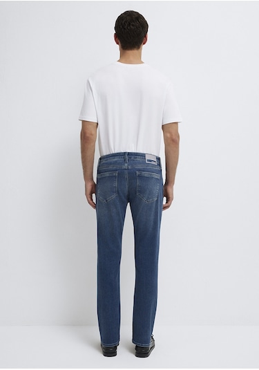 Mavi - Marcus Premium Blue Vintage Koyu Mavi Jean Pantolon 00351a1727 Mavi