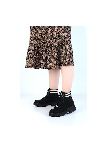 Mp 232-1427zn Kışlık Kadın Düz Bot 001