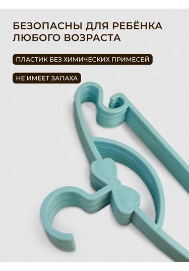 Svaor Çocuk Giyim Askıları 20 Parça Mavi Set 159025228 Açık Mavi