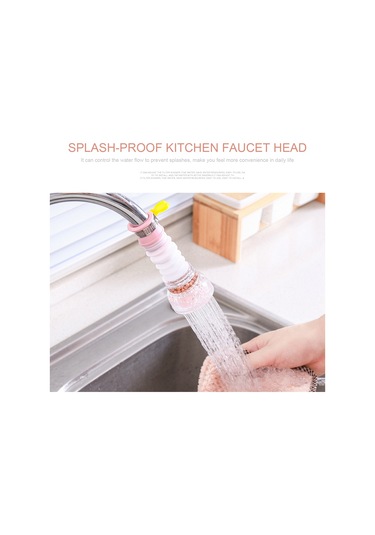 Skycity Mutfak Evcil Klor Filtreleyen 360 Döner Uzatılabilir Lavabo Musluk Su Spreyi, Su Tasarruflu, Yagmur Taşı Filtresi, Sprey Önleyici Yeşil
