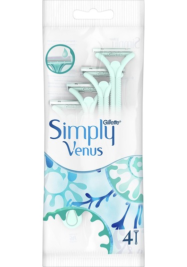 Simply Venus 2 Kullan At Tıraş Bıçağı x4