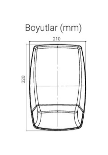 Eds As240m Yürüyen Led Göstergeli Harici Siren