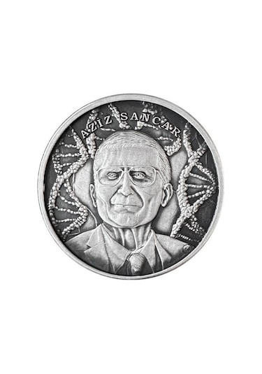 Agakulche Aziz Sancar Gümüş Sikke Coin