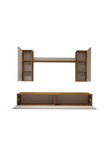 Decoraktiv Eko 5d Mdf Std Tv Ünitesi Tv Sehpası Pera - Beyaz