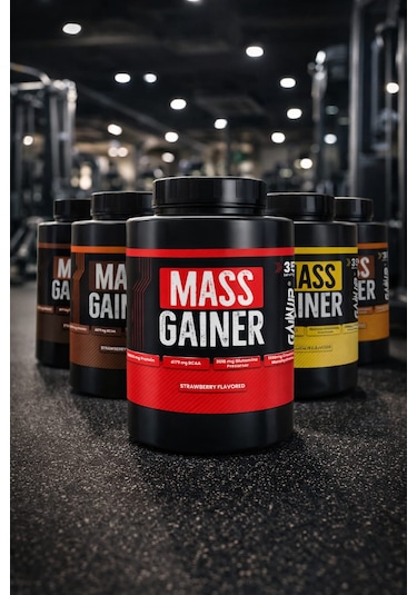 Gainup Mass Gainer 3500gr + Creatp Creatine 350gr + Shaker Avantaj Paketi Çilek