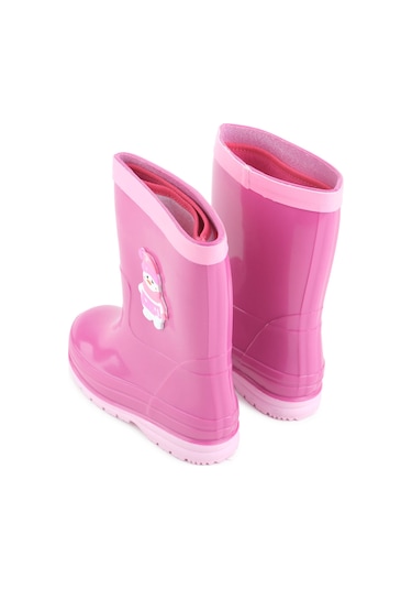 Gezer Kız Çocuk Kışlık İçinde Çıkarılabilir Ek Çoraplı Su Geçirmez Yağmur Bot Çizme Gc2kfm.00682.01.r91.g66 Fuşya