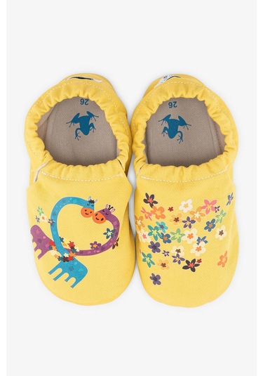 Hopfrög Kids Lovely Hyper Kumsal Sarı Barefoot Akıllı Patik Sarı