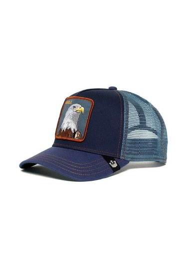 Snapbuy Dört Mevsim Snapback Beyzbol Şapkası - Erkek Ve Kadınlar İçin Ayarlanabilir Keçi Nakışlı Kamyon Şoför Şapkasılacivert56 - 59 Cmerkek Lacivert