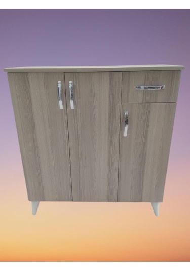 Ayakkabılık Çok Amaç Model Parlak Cordoba Hard Suntalem Demonte 5raf 1çekmece El Yapım Cordoba