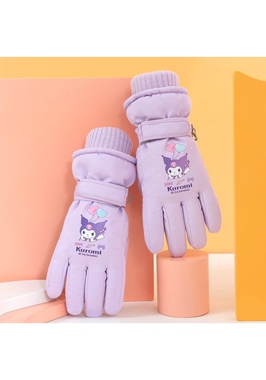 Petityu Kuromi Profesyonel Kayak Eldiveni 15+ Yaş Mor