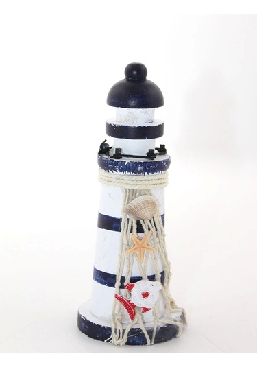 Ahşap Marin Deniz Feneri Alk2436 Asorti