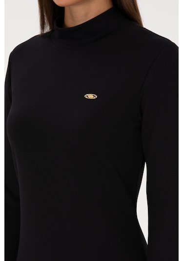 U.s. Polo Assn. Kadın Siyah Elbise Örme 50313549-vr046 Siyah