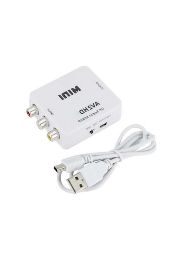 Supermarket1 Hdmi Dönüştürücü - Usb Güçlü, 1080p Full Hd, Taşınabilir Av-hdmı Çevirici