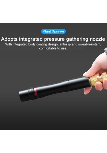 Reedark Yüksek Basınçlı Bahçe Sulama Ve Araç Yıkama Spreyi - 3 Modlu Ayarlanabilir Çok Renkli