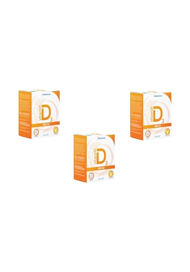 Avicenna Vitamin D3 400 Iu Damla Sprey 3 x 20 ML