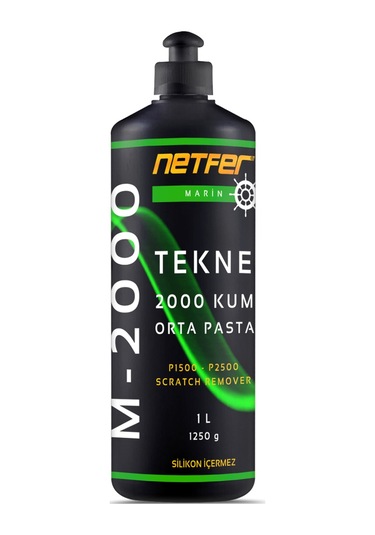 Netfer M-2000 Marin Çizik Giderici Tekne Pastası 1 L